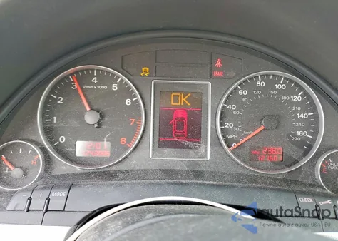 2007 Audi A4 2.0T Quattro из США, поврежденный, VIN WAUDF78E57A126476